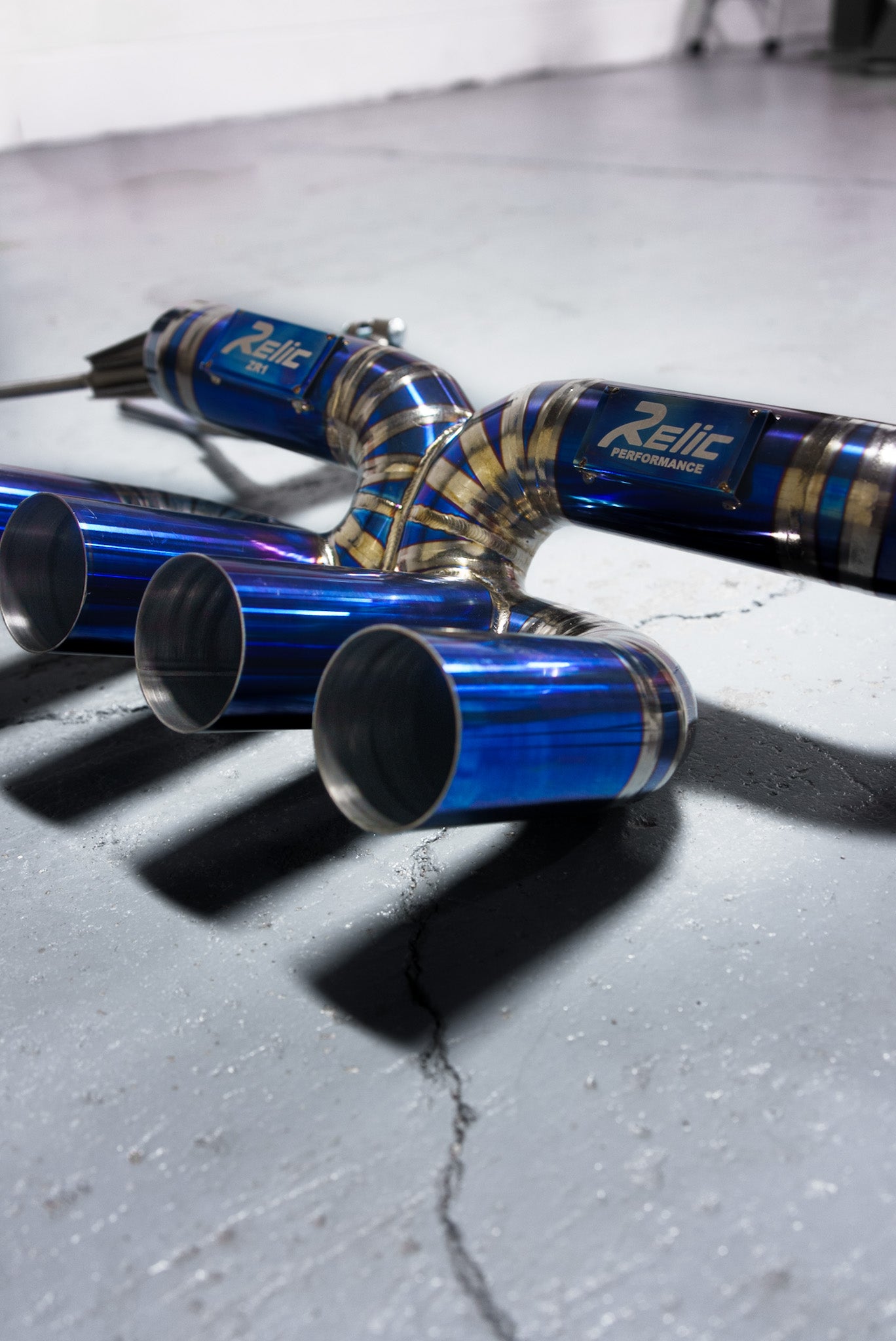 Chevrolet C8 Corvette ZR1 RACE Exhaust - Titanium