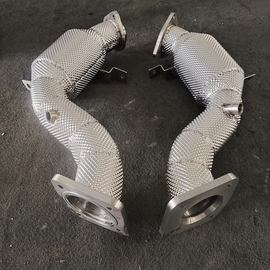 C8 ZR1 — High-Flow Cat Downpipes