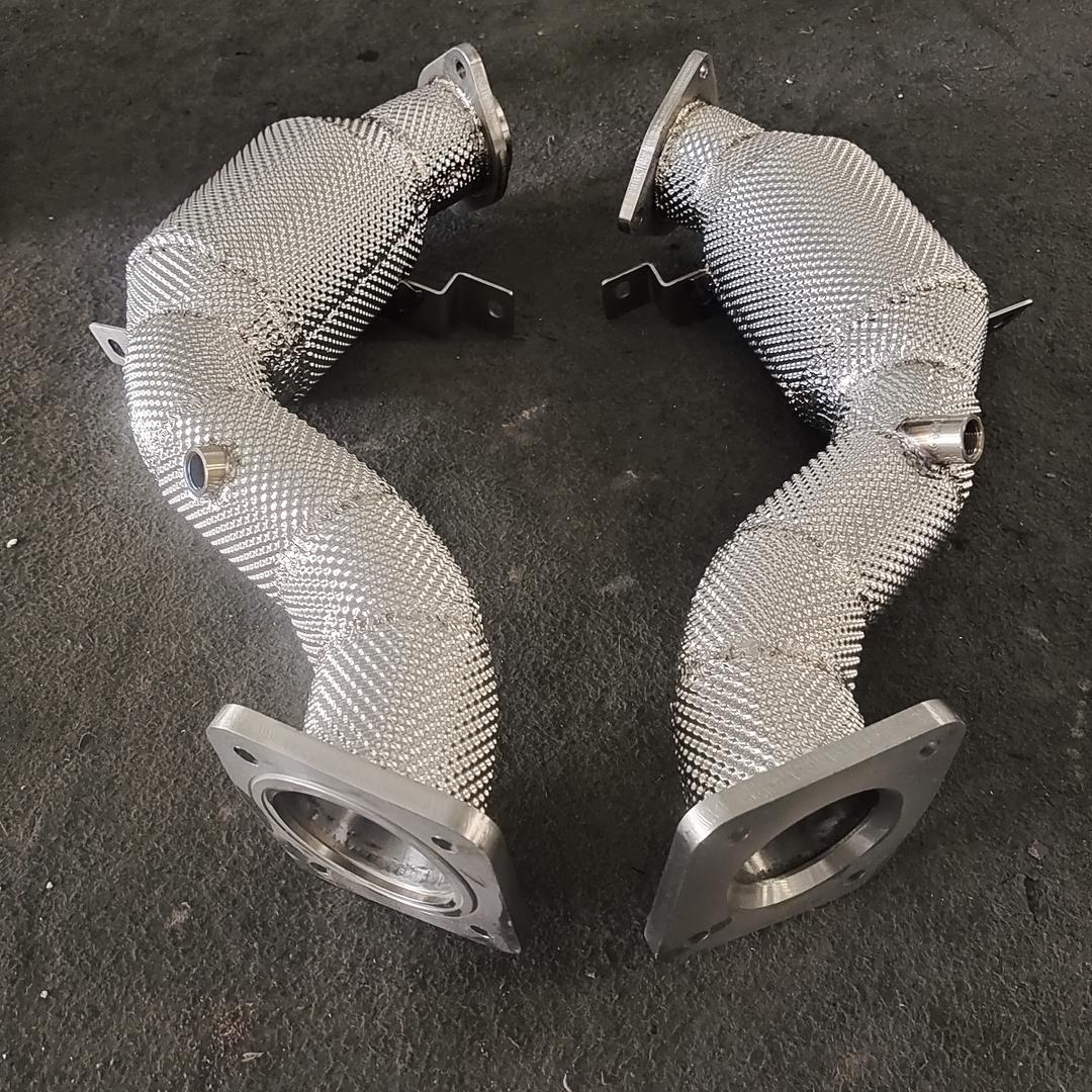 C8 ZR1 — High-Flow Cat Downpipes