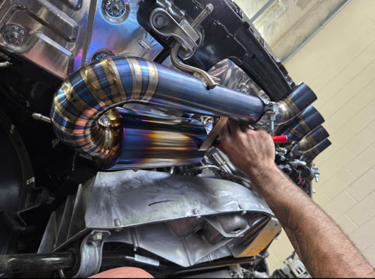 Chevrolet C8 Corvette ZR1 Valved Exhaust - Titanium